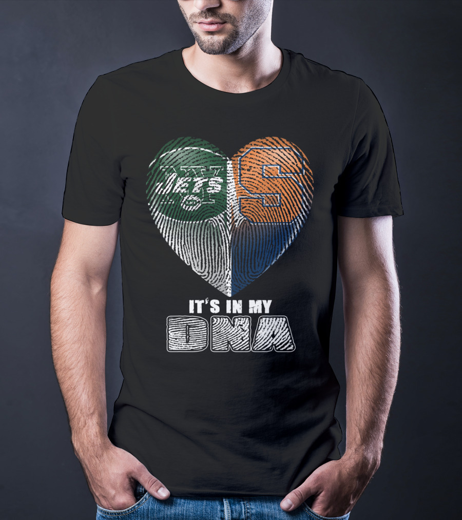 New York Jets Syracuse It's In My Dna T-Shirt