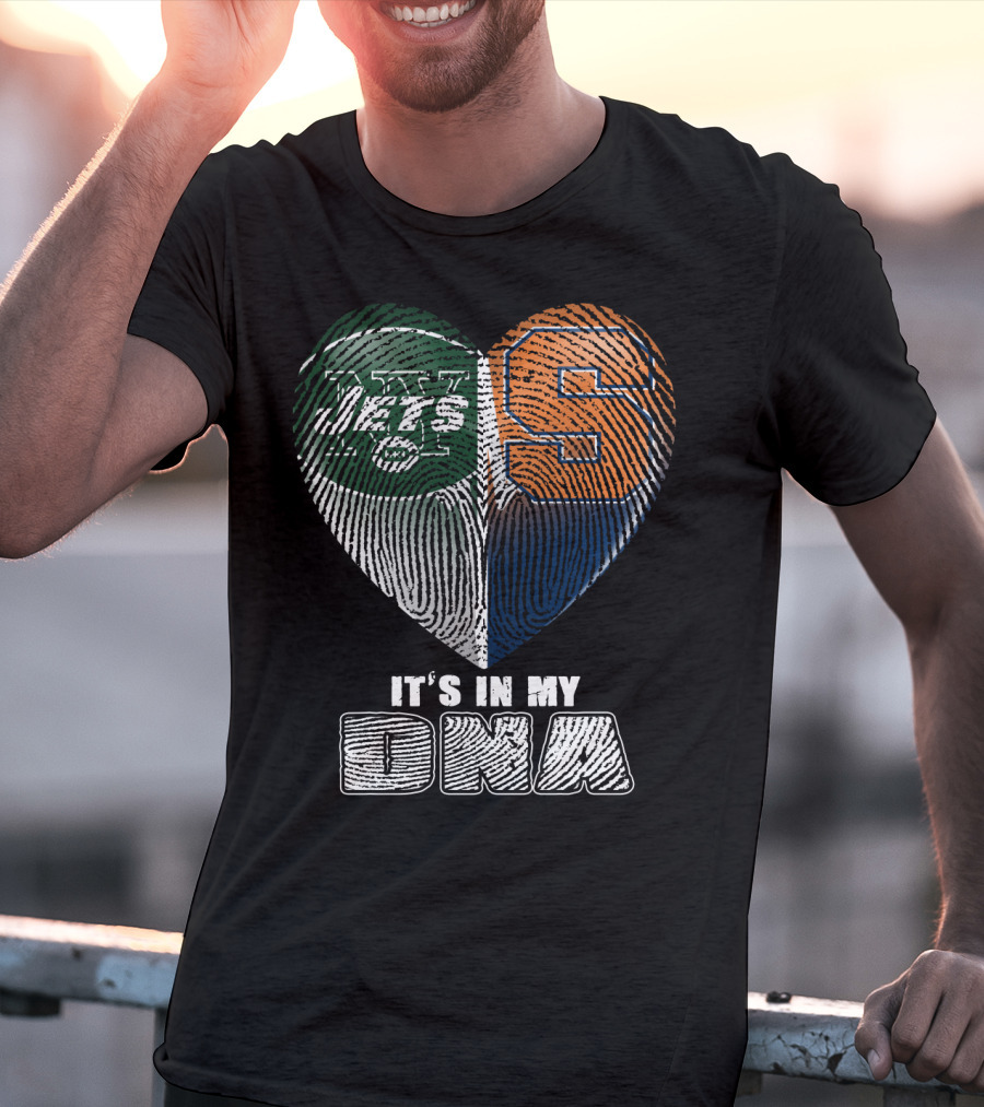 New York Jets Syracuse It's In My Dna T-Shirt