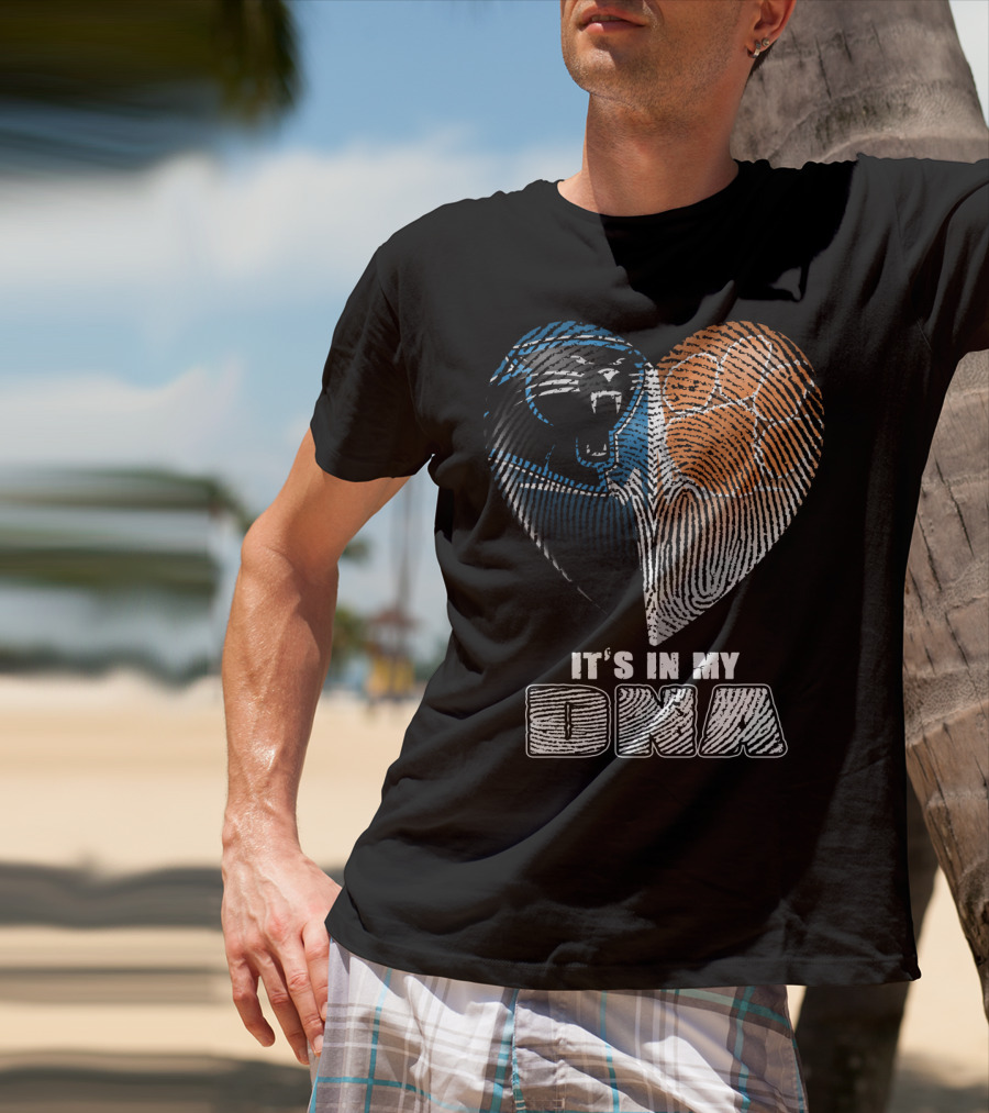 It's In My Dna Panther Paw Heart T-Shirt