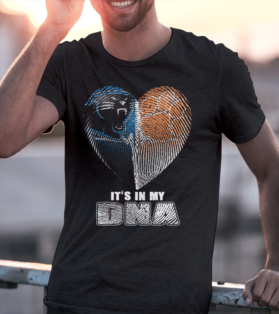 It's In My Dna Panther Paw Heart T-Shirt