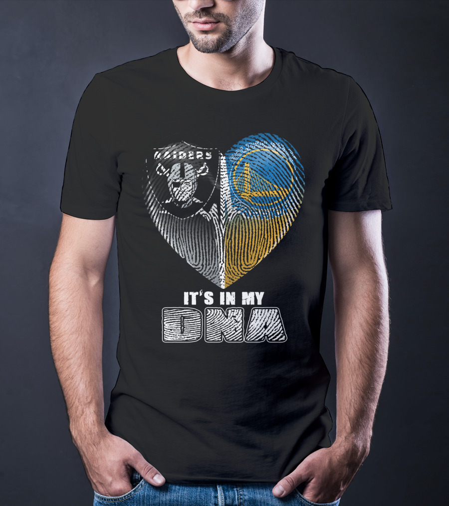 Raiders Warriors It's In My Dna T-Shirt