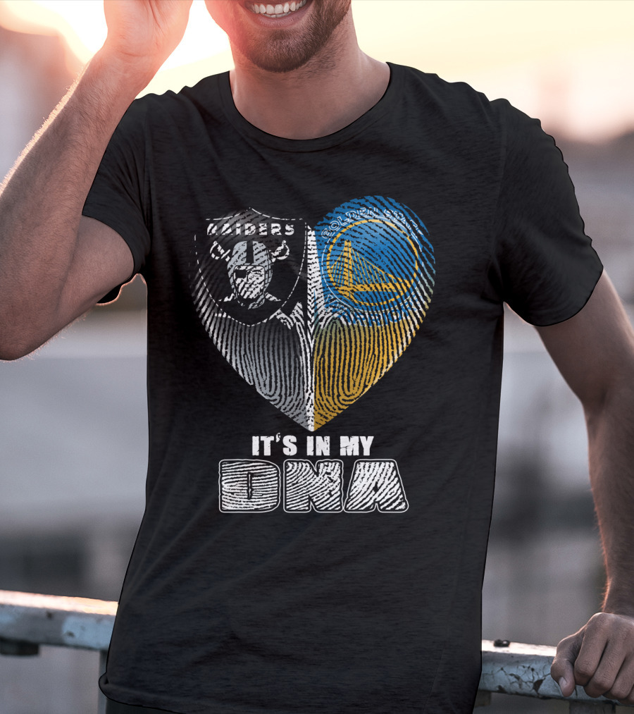 Raiders Warriors It's In My Dna T-Shirt