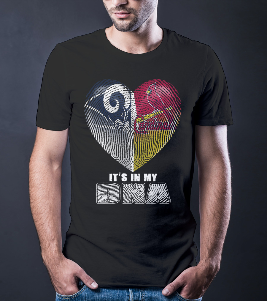 Rams Cardinals It's In My Dna T-Shirt