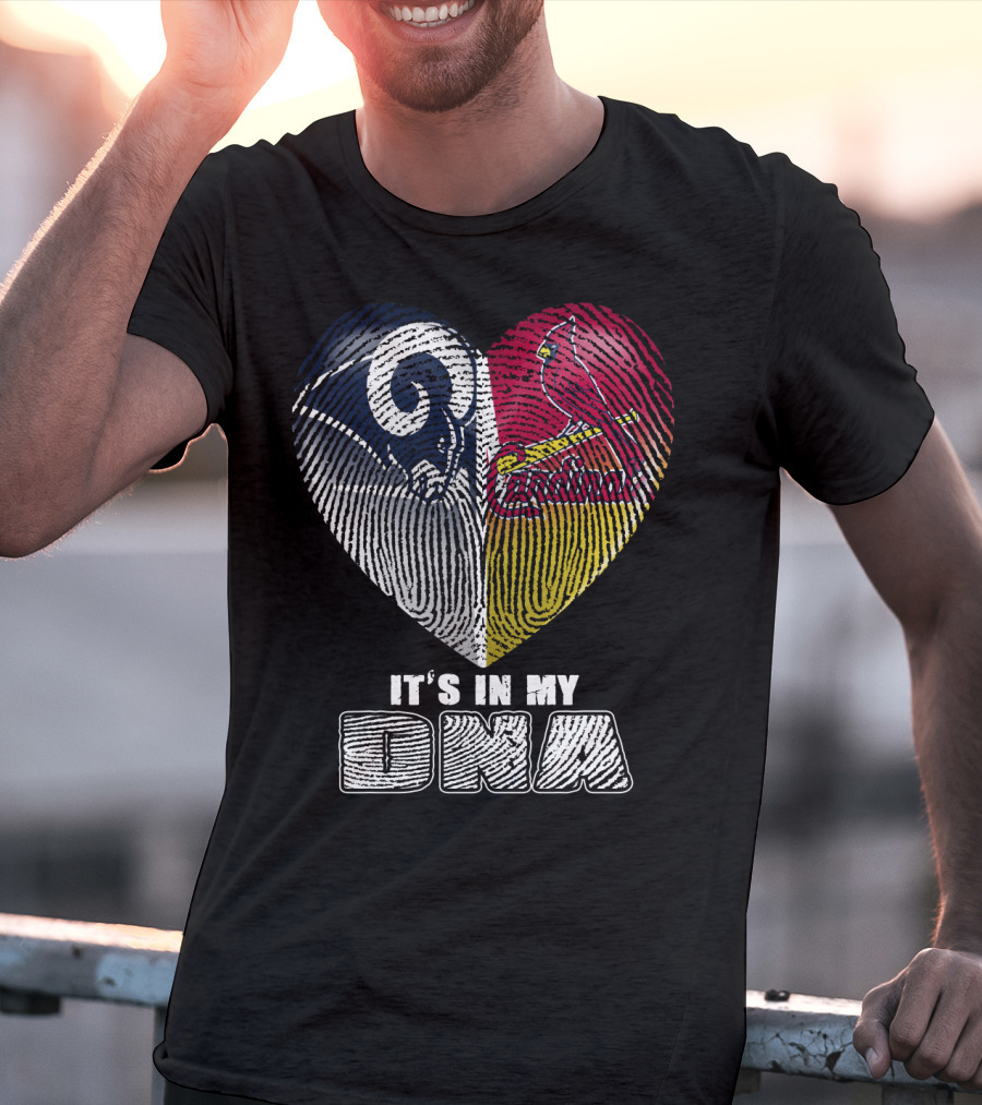 Rams Cardinals It's In My Dna T-Shirt