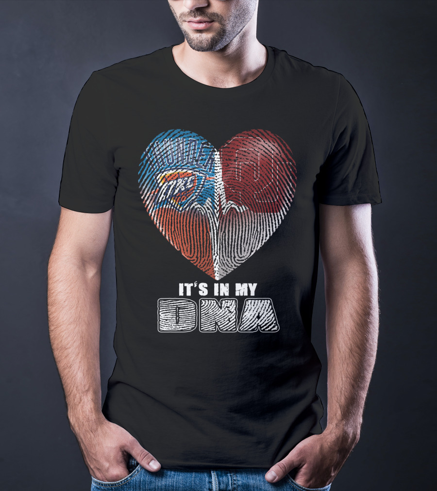 Oklahoma City Thunder Ou It's In My Dna T-Shirt