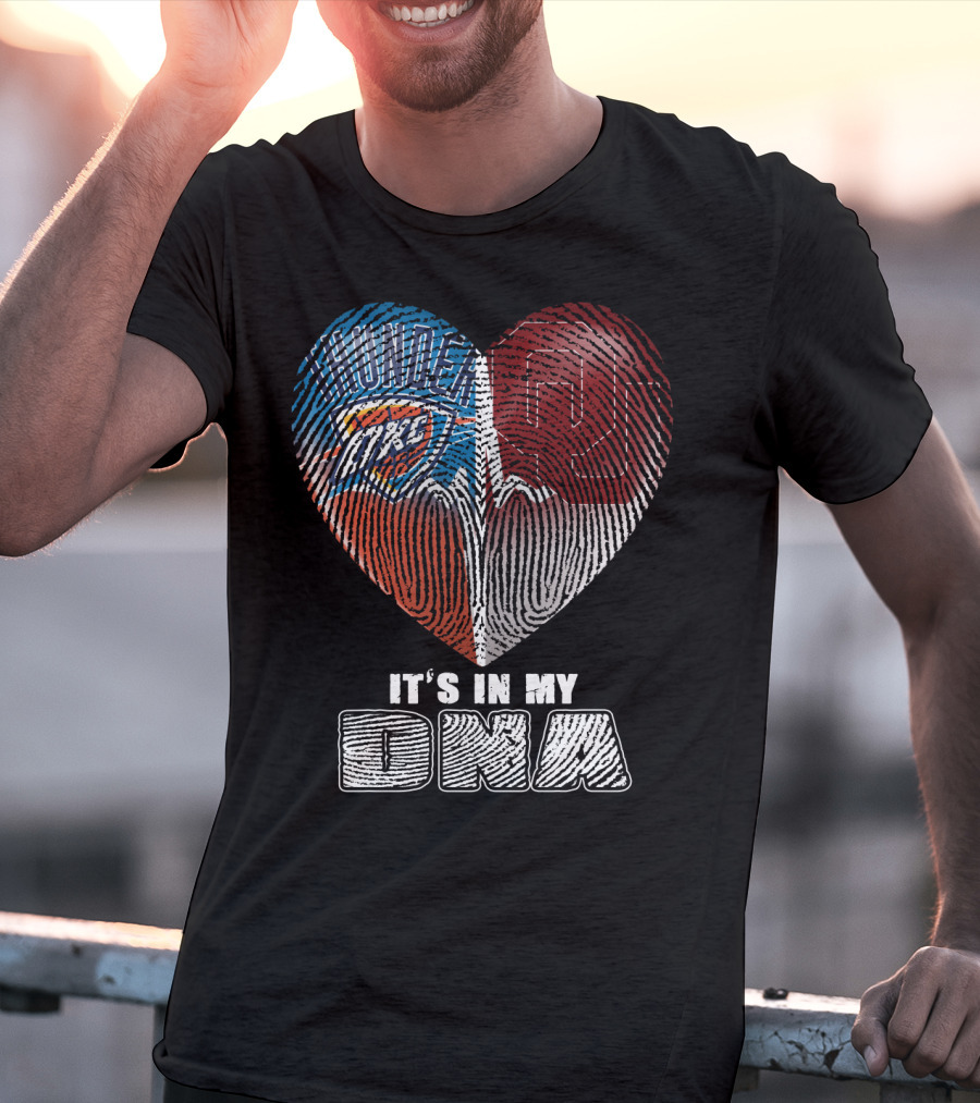Oklahoma City Thunder Ou It's In My Dna T-Shirt
