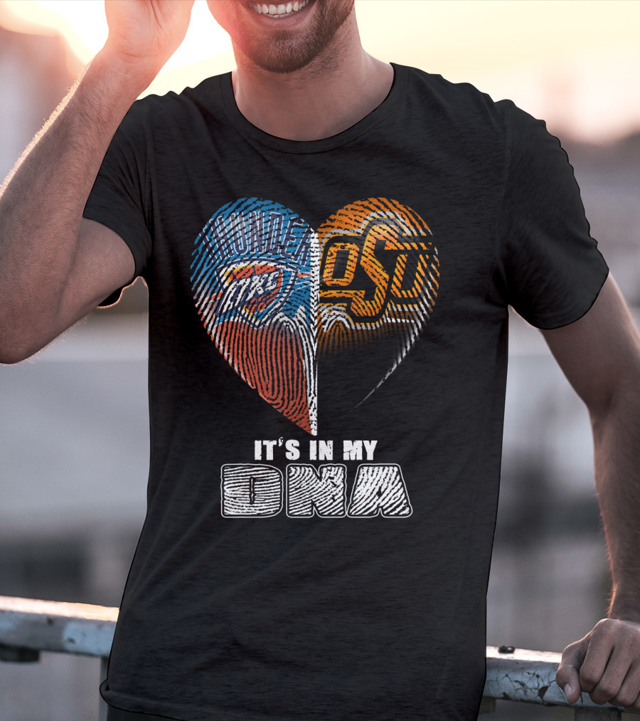 Oklahoma Thunder Osu It's In My Dna T-Shirt