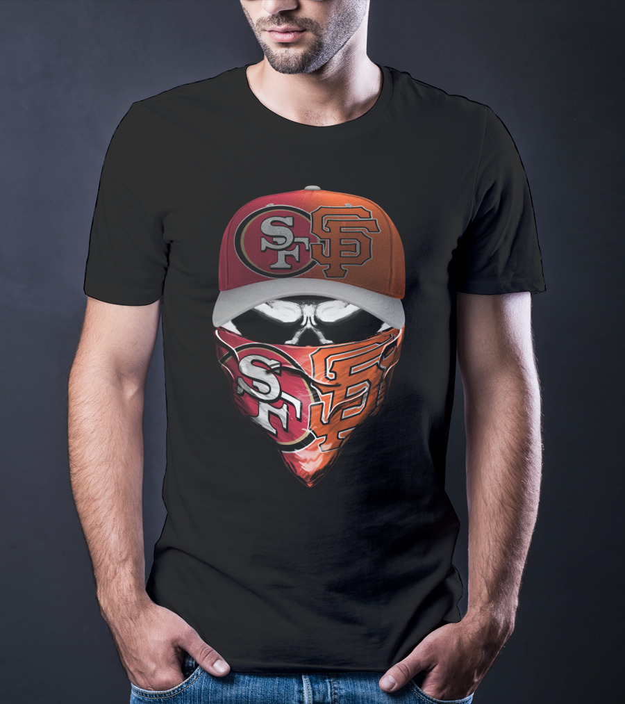 Sf 49ers Giants Fan Skum T-Shirt