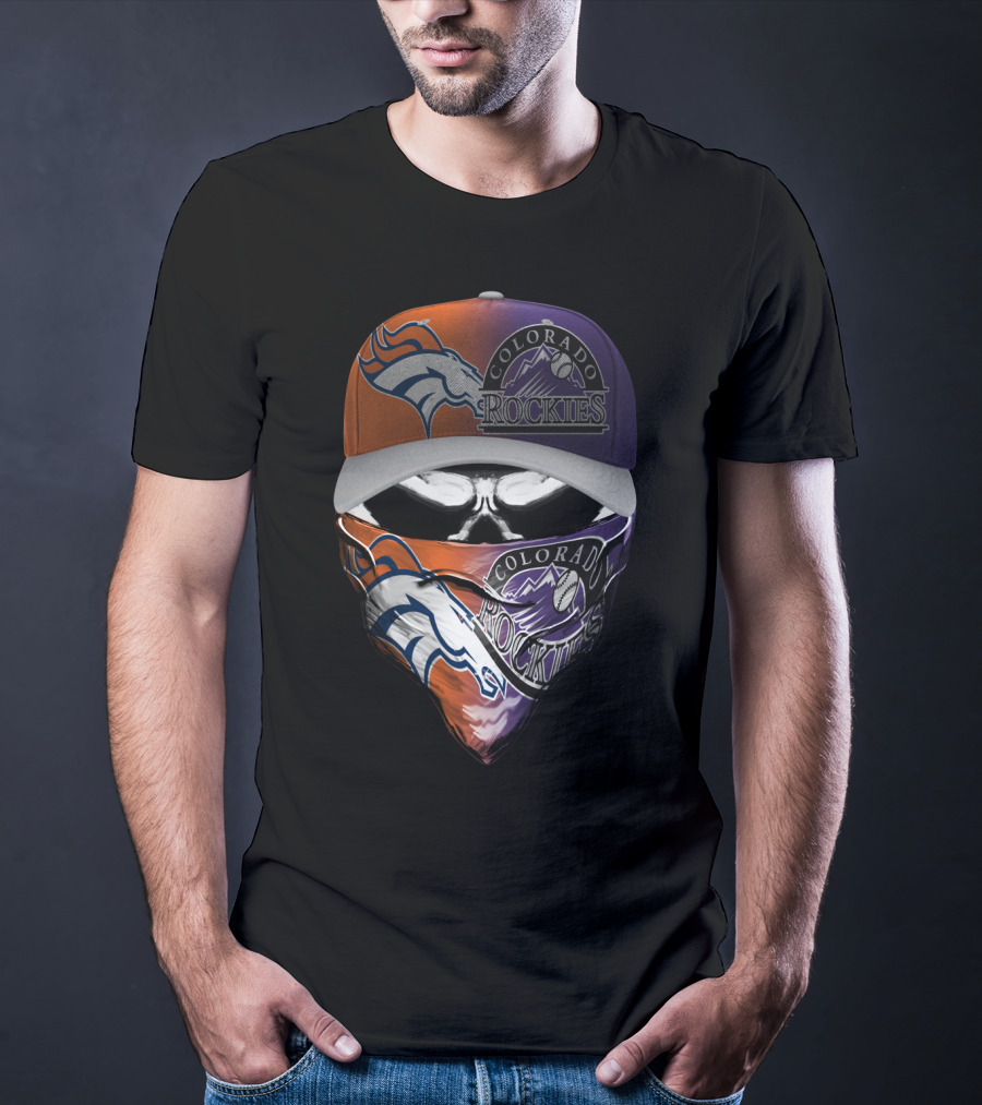 Colorado Rockies Broncos Skum 018 T-Shirt