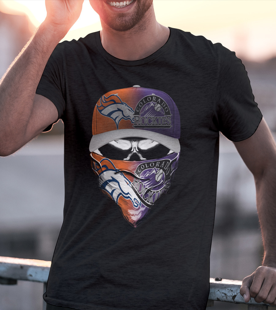 Colorado Rockies Broncos Skum 018 T-Shirt