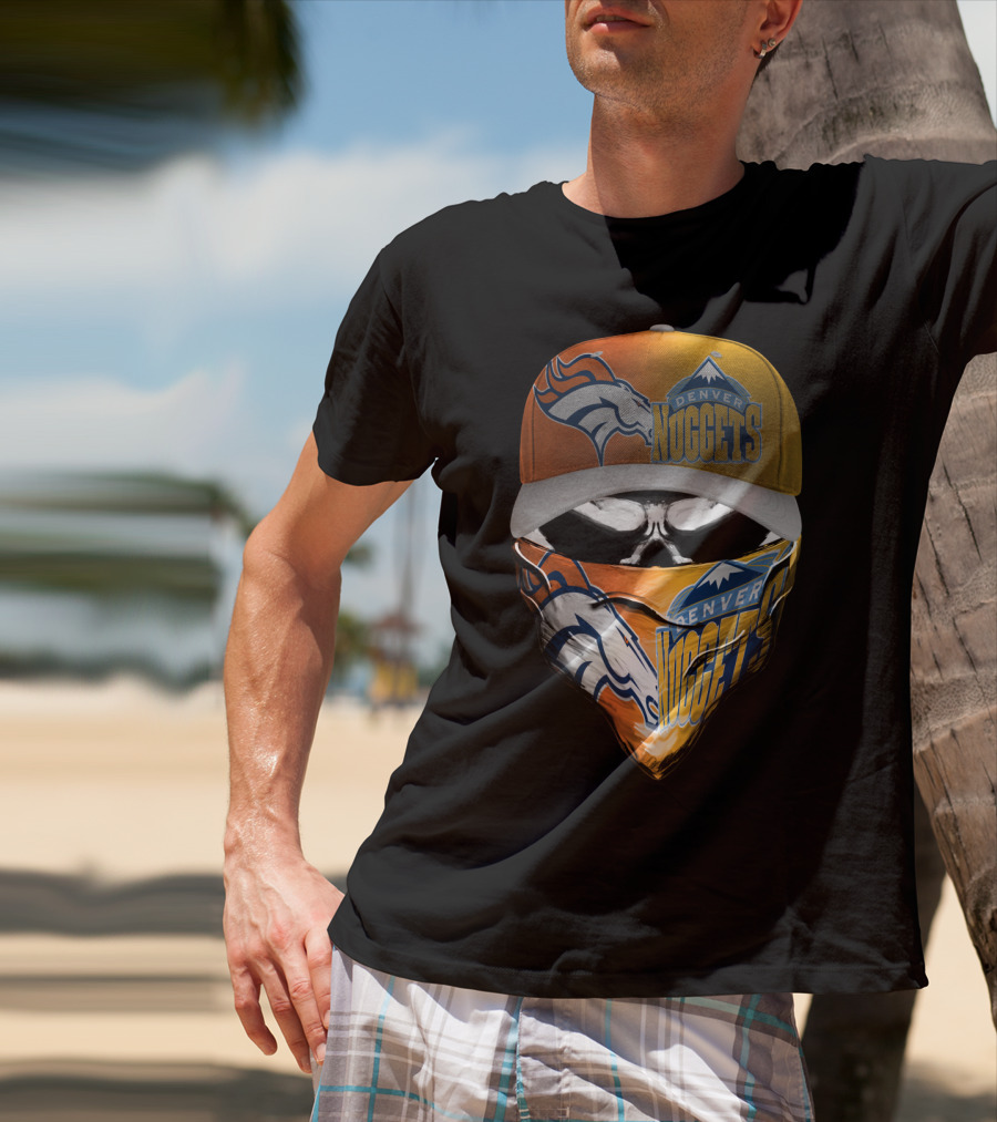 Denver Nuggets Broncos Skum 020 T-Shirt