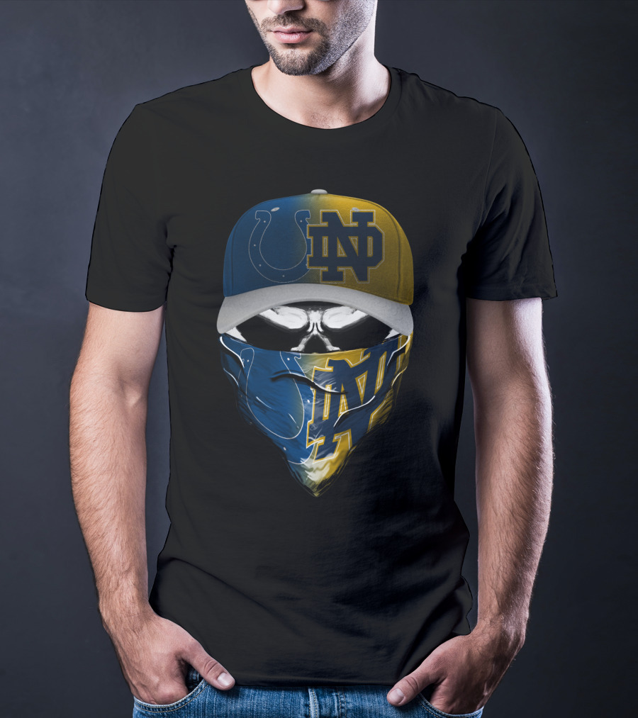 Indianapolis Colts Notre Dame Fighting Irish Skum T-Shirt