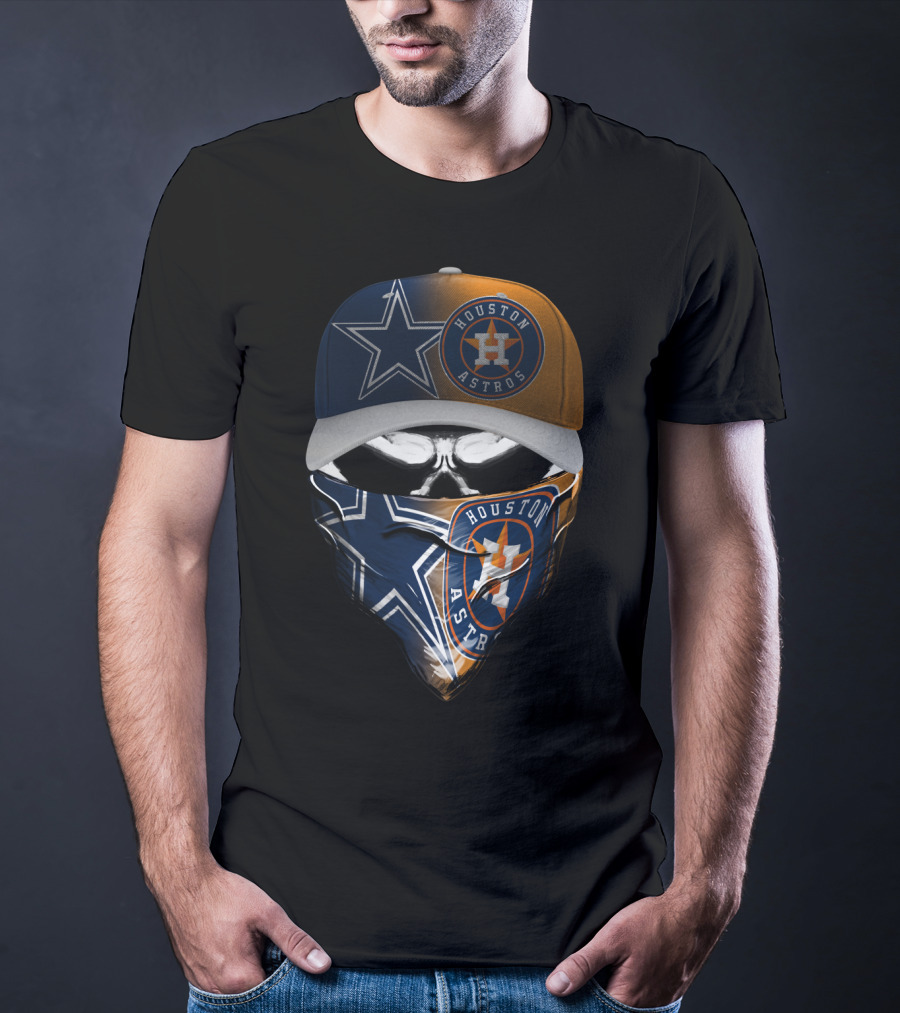 Houston Astros Dallas Cowboys Skum 046 T-Shirt