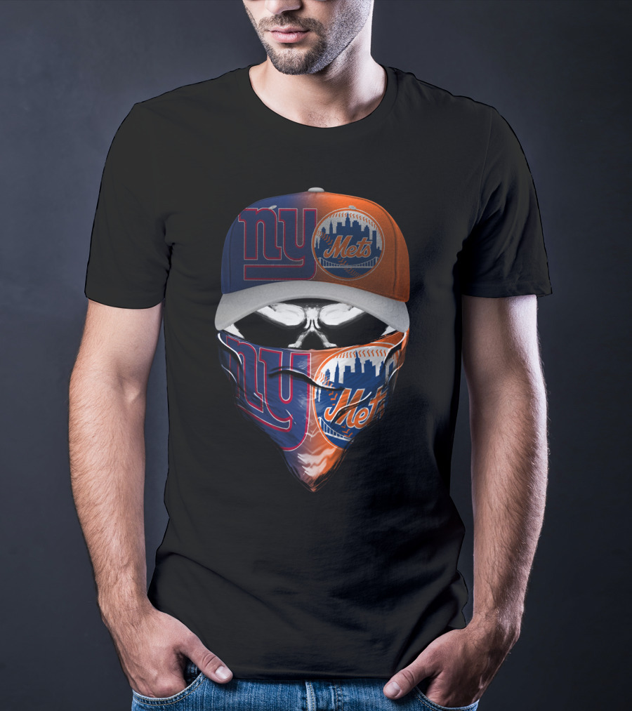 Ny Giants Mets Crossover Skum 064 T-Shirt