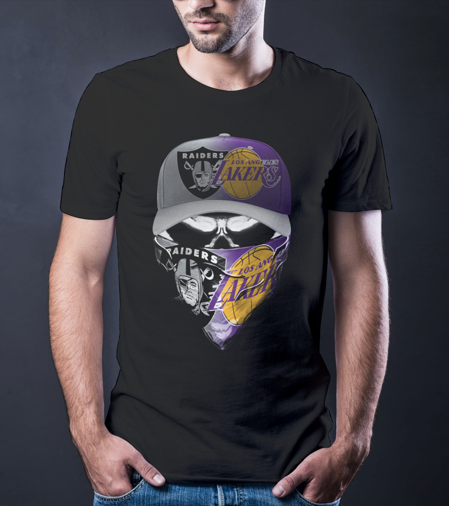 Los Angeles Raiders Lakers Skum 095 T-Shirt