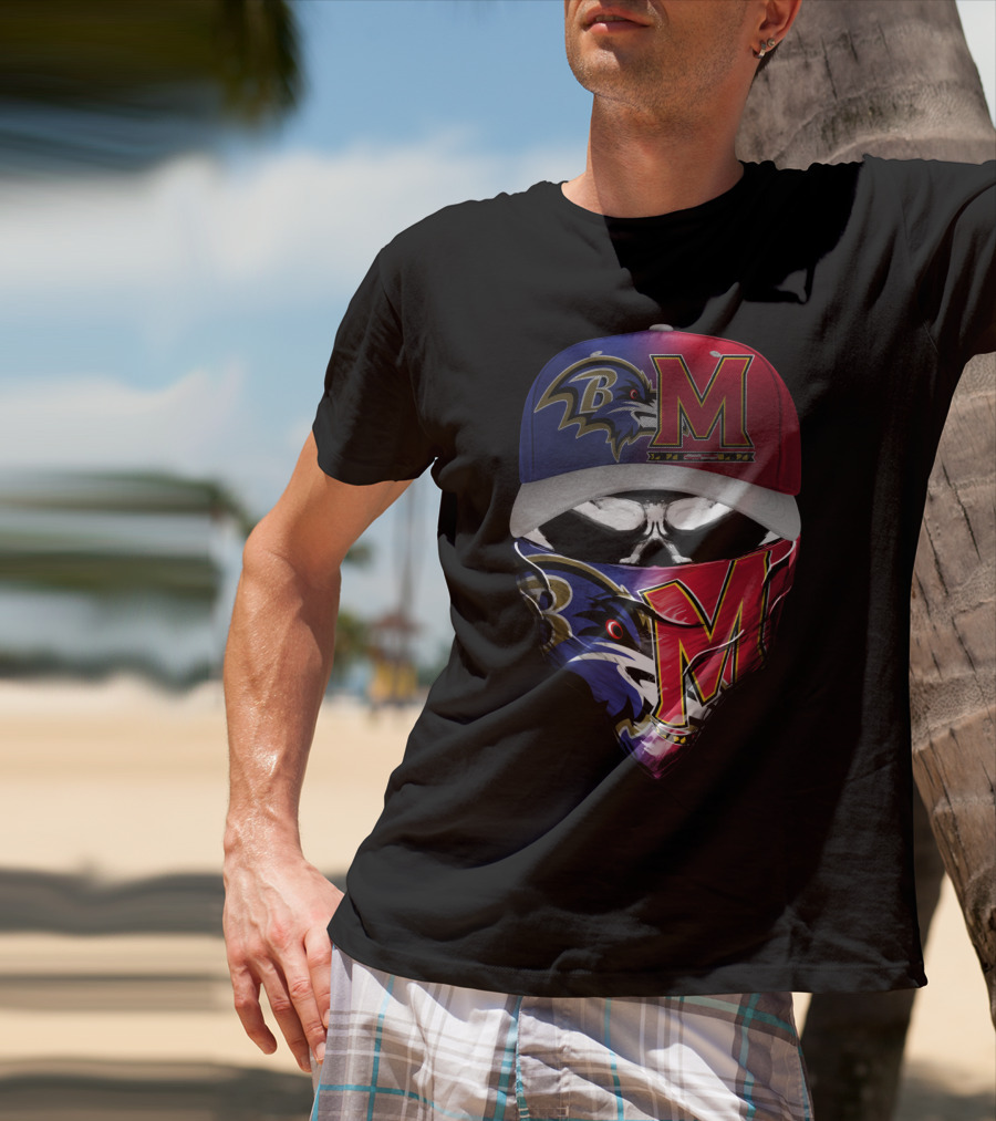 Baltimore Ravens Maryland Terrapins Skum 102 T-Shirt