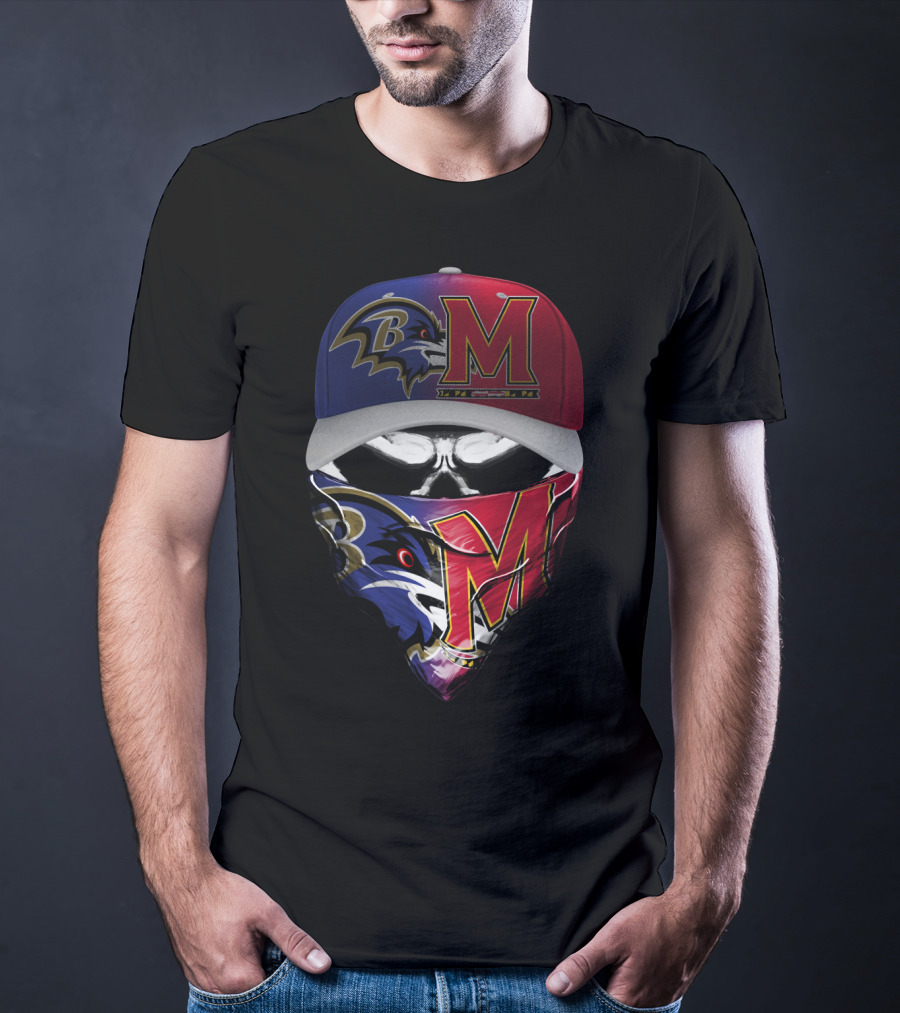 Baltimore Ravens Maryland Terrapins Skum 102 T-Shirt