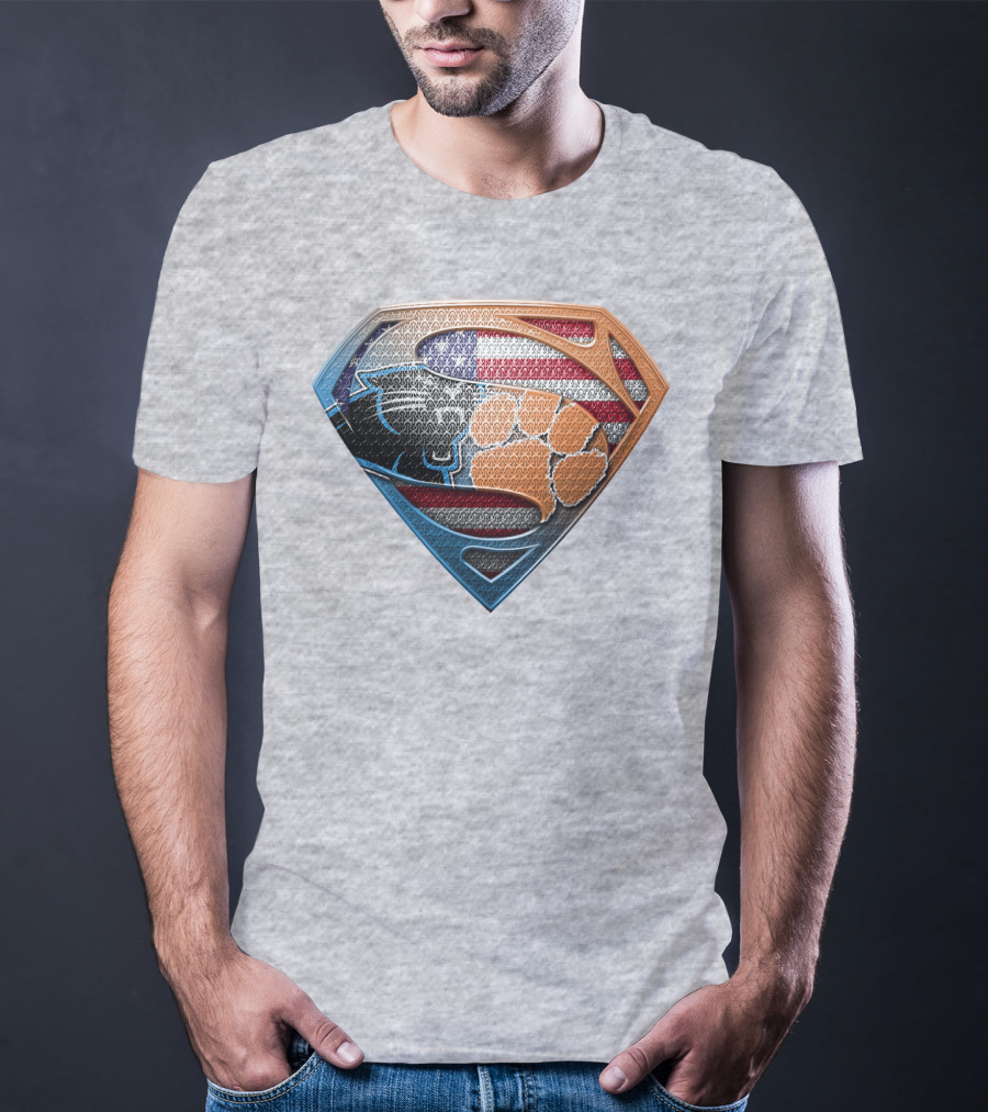 Super American Panther Claw Shield T-Shirt
