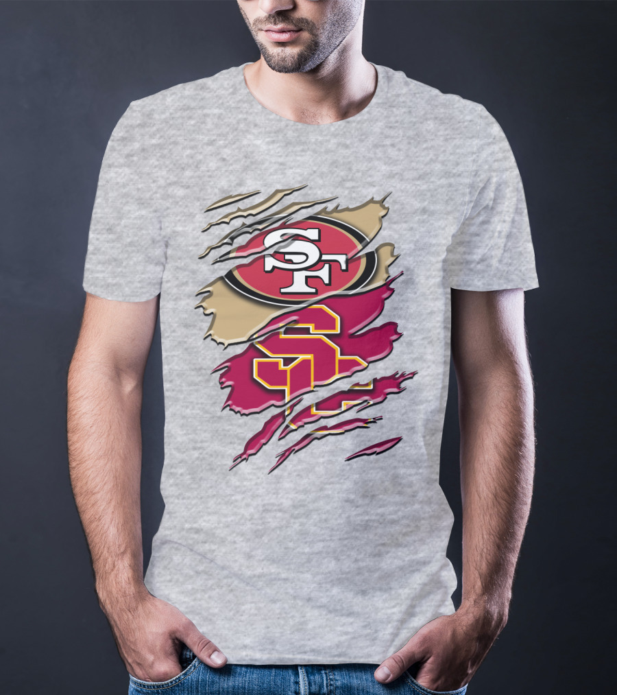49ers Usc Mashup Rah T-Shirt