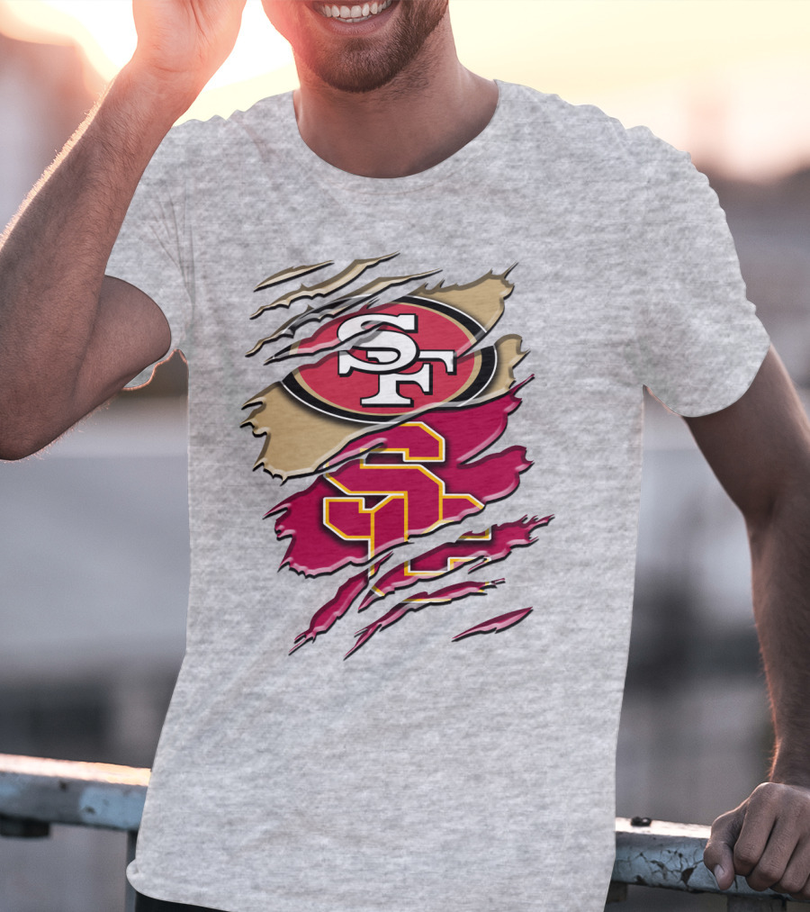 49ers Usc Mashup Rah T-Shirt