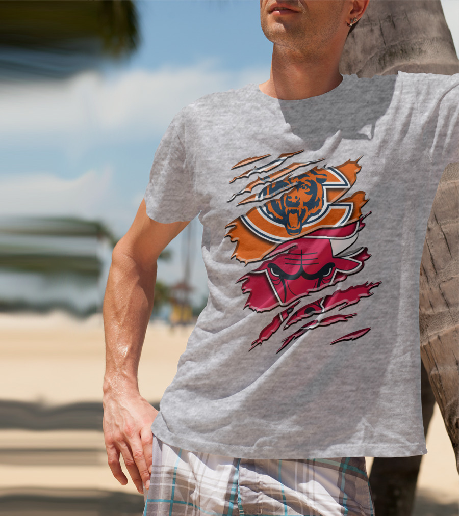 Chicago Bears Bulls Rah 007 T-Shirt