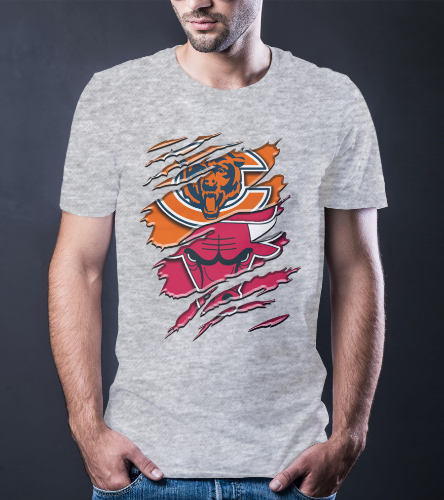 Chicago Bears Bulls Rah 007 T-Shirt