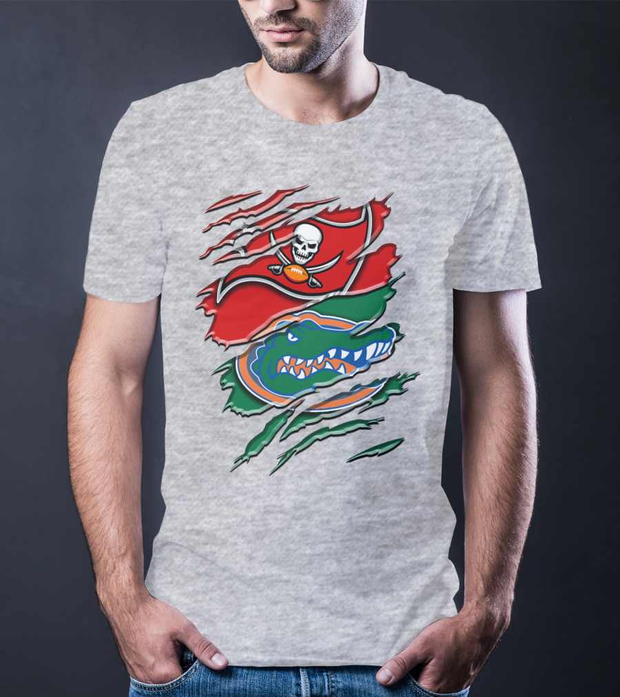 Tampa Bay Buccaneers Florida Gators Rah 024 T-Shirt