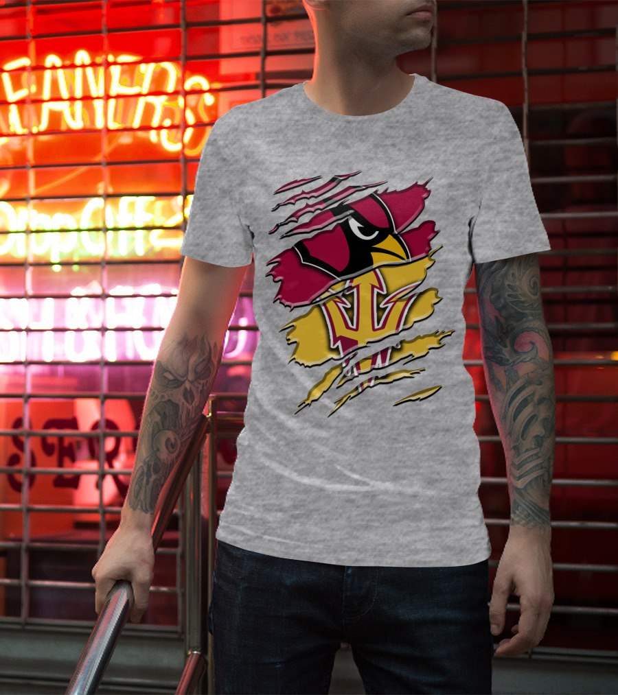 Cardinals And Sun Devils Rah 030 T-Shirt
