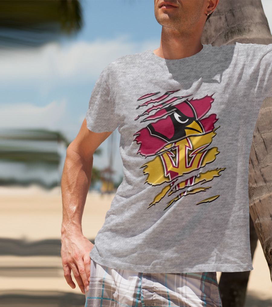 Cardinals And Sun Devils Rah 030 T-Shirt
