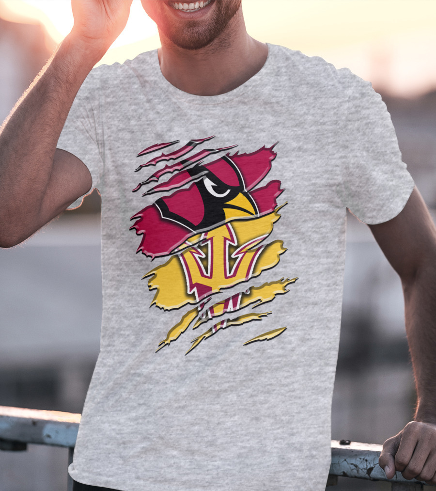 Cardinals And Sun Devils Rah 030 T-Shirt