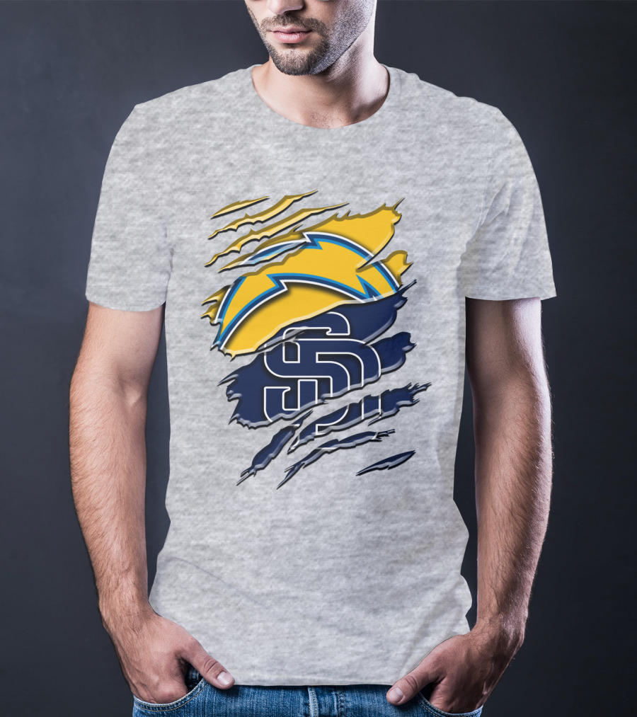 San Diego Chargers And Padres Rah 033 T-Shirt