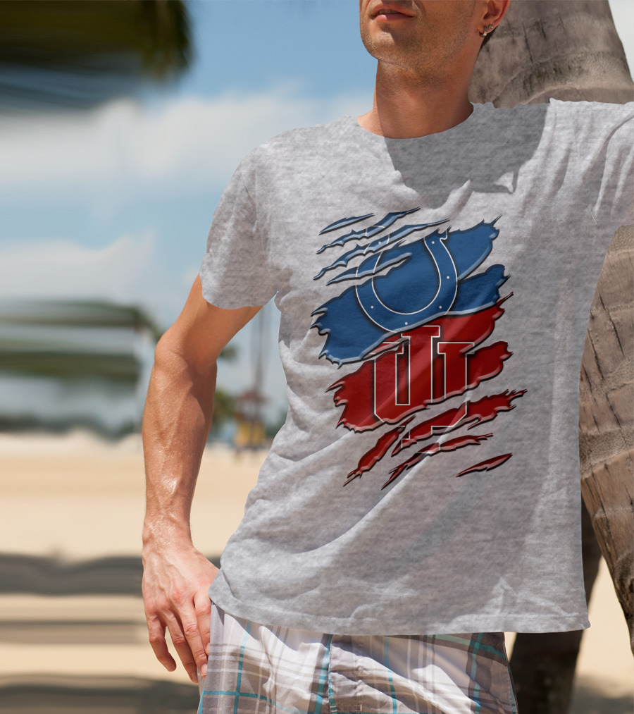 Indianapolis Colts Indiana University Mashup Rah T-Shirt