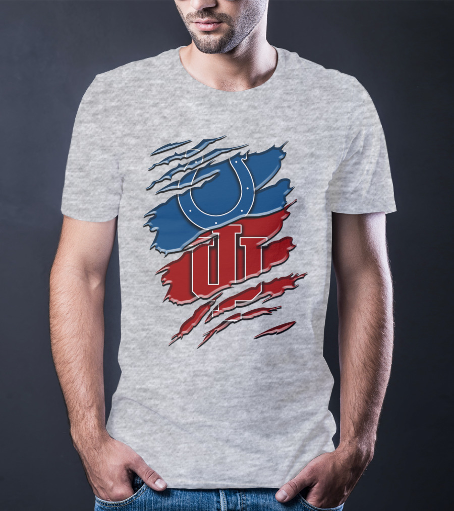 Indianapolis Colts Indiana University Mashup Rah T-Shirt