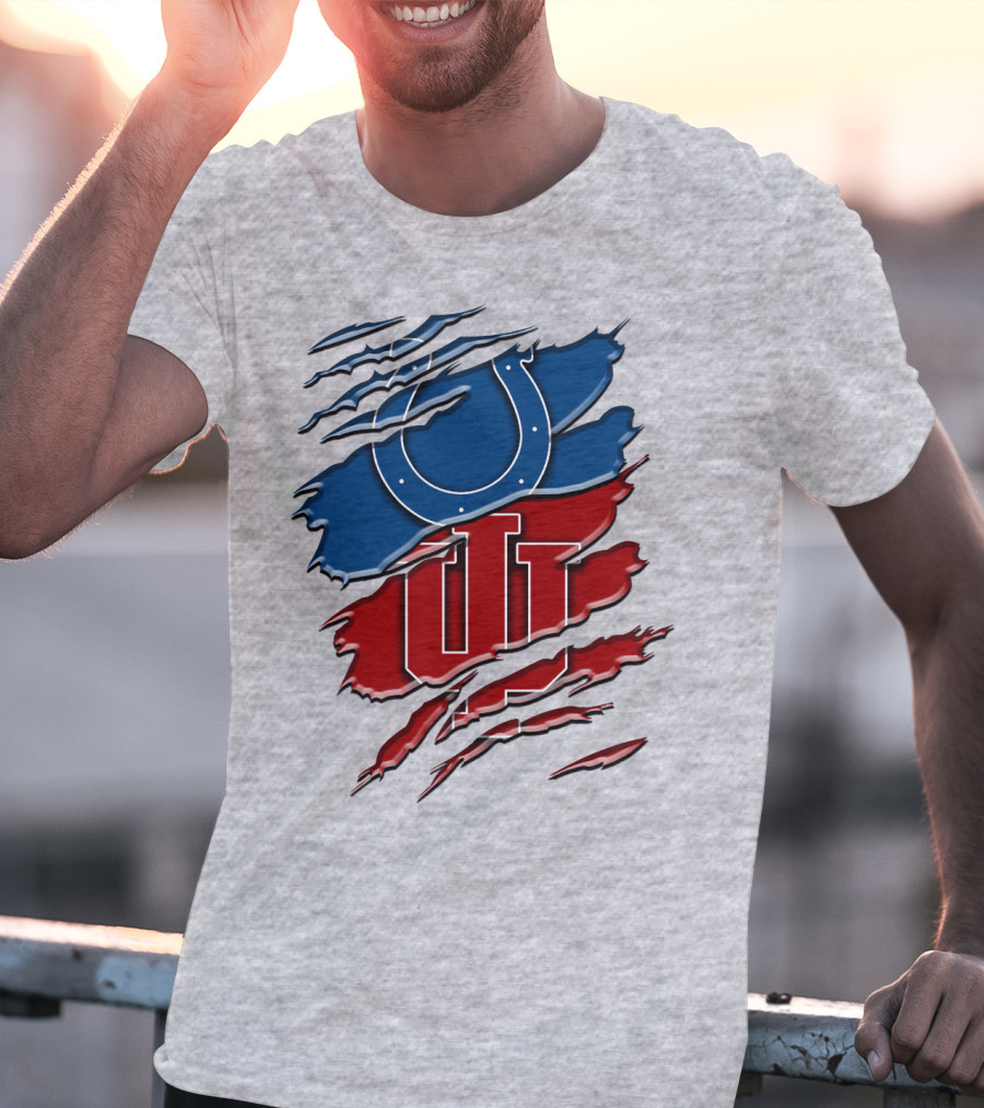 Indianapolis Colts Indiana University Mashup Rah T-Shirt