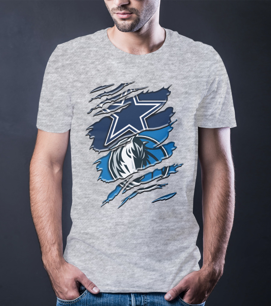 Dallas Cowboys Mavericks Crossover Rah 044 T-Shirt