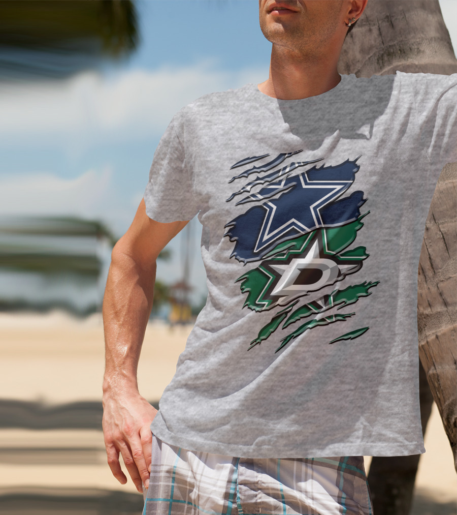 Dallas Cowboys And Dallas Stars Rah 045 T-Shirt