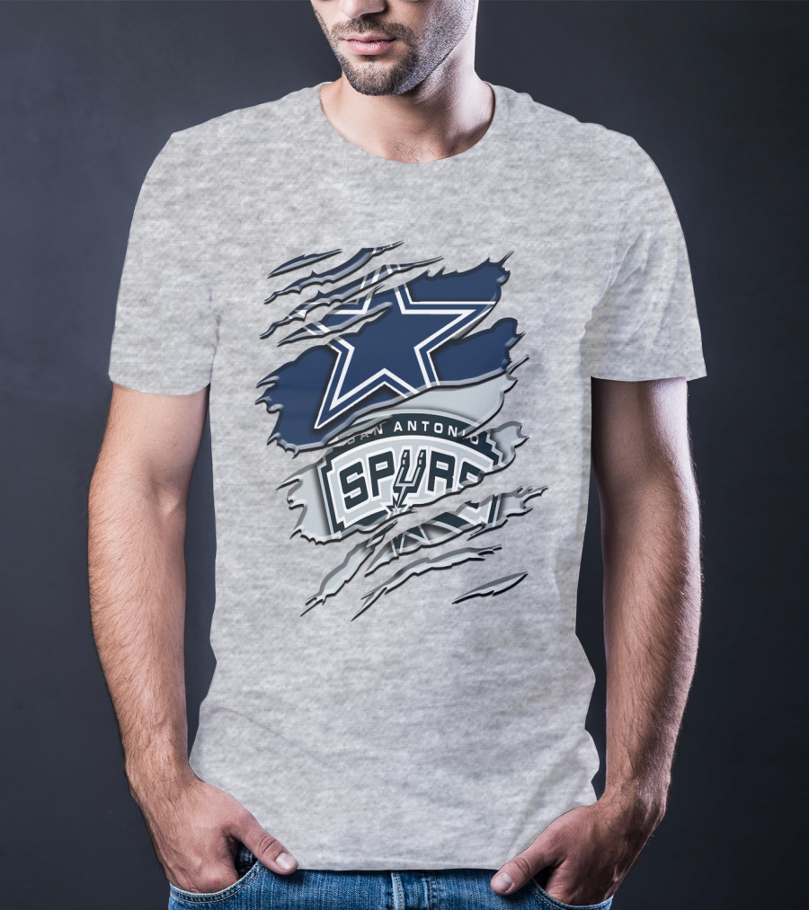 Dallas Cowboys San Antonio Spurs Rah 048 T-Shirt