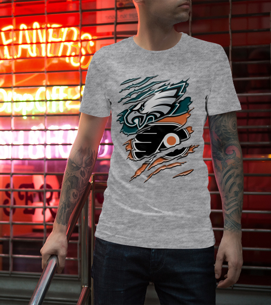 Philadelphia Eagles Flyers Rah 056 T-Shirt