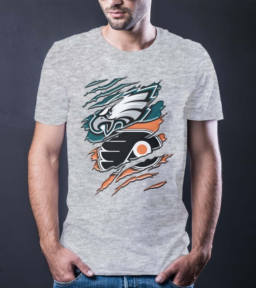 Philadelphia Eagles Flyers Rah 056 T-Shirt
