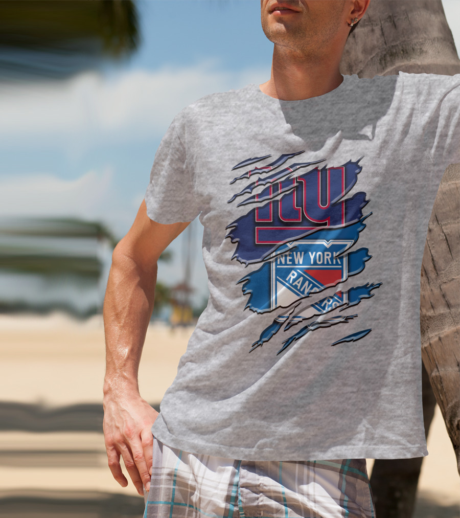 New York Giants New York Rangers Rah 065 T-Shirt