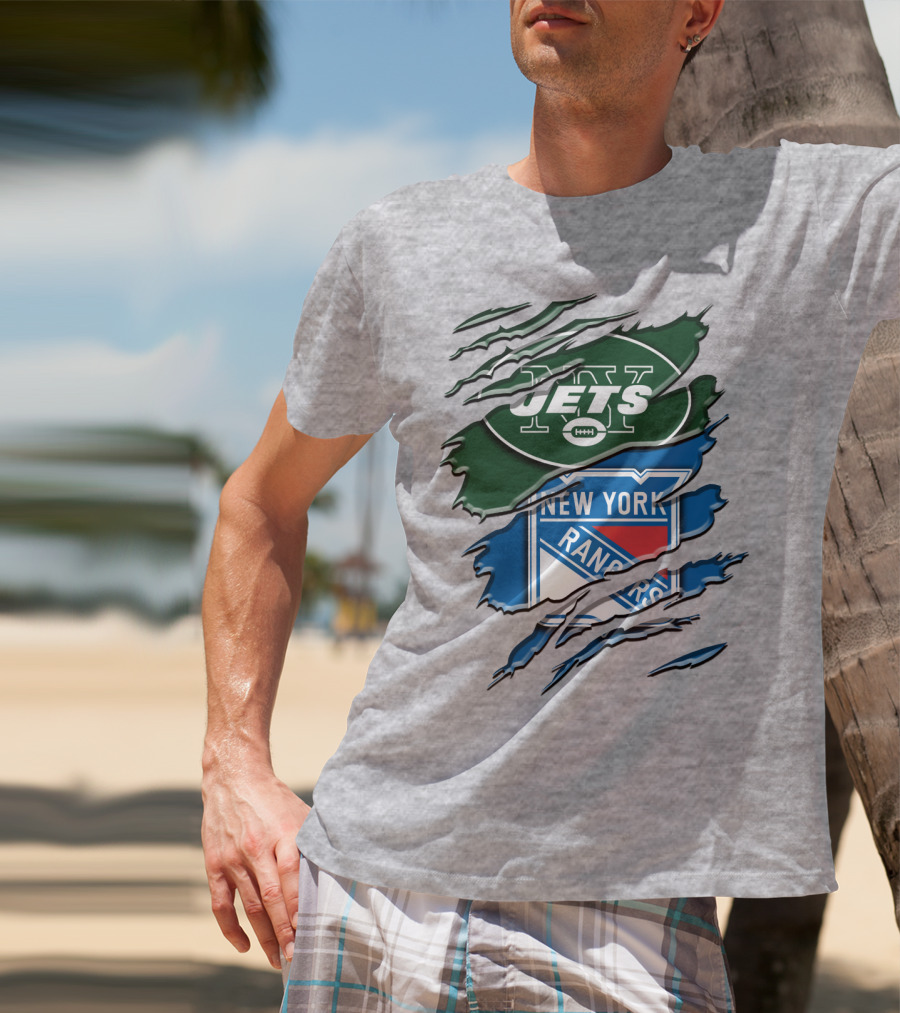 New York Jets Rangers Combination T-Shirt