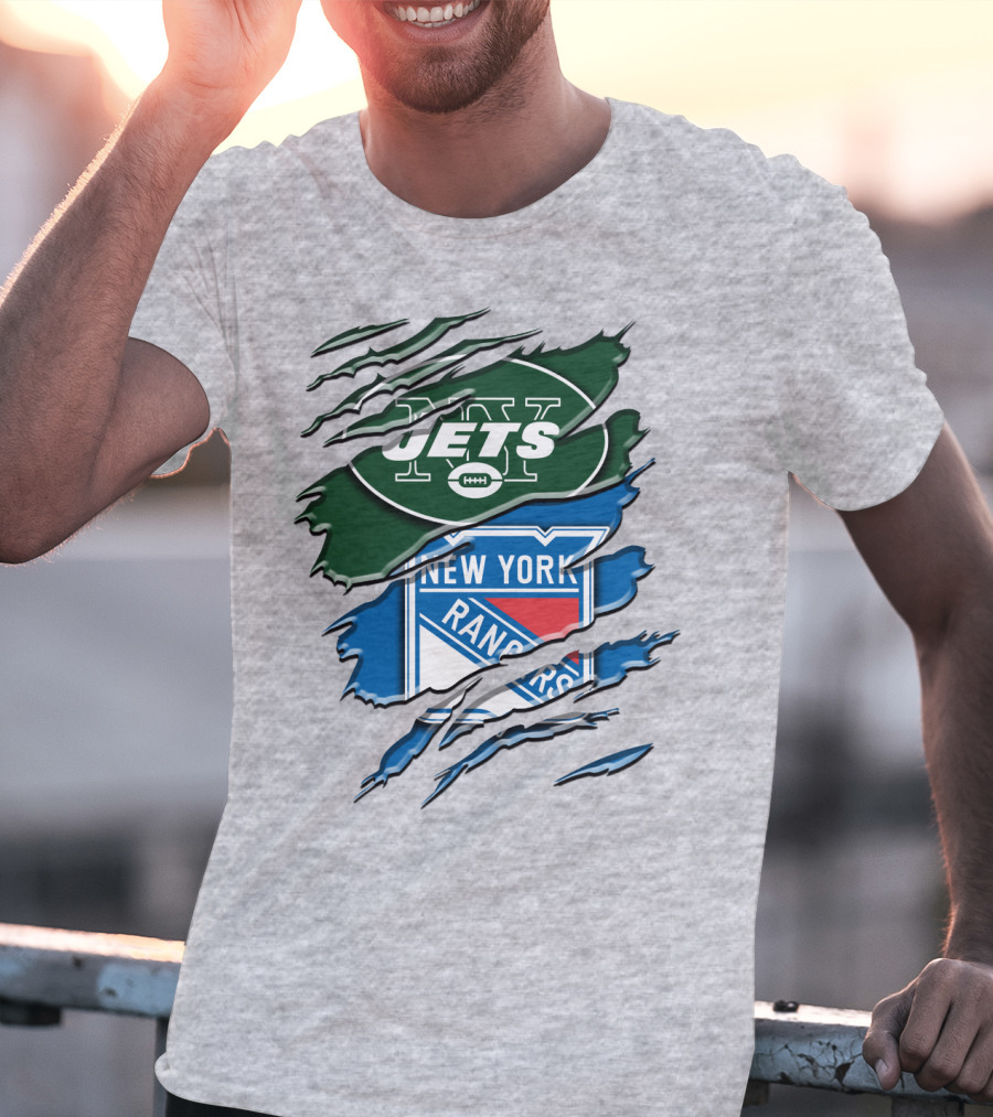 New York Jets Rangers Combination T-Shirt