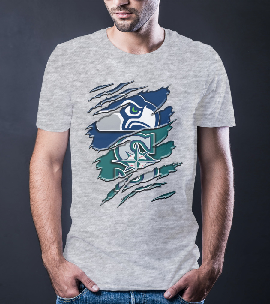 Seattle Seahawks Mariners Rah 109 T-Shirt