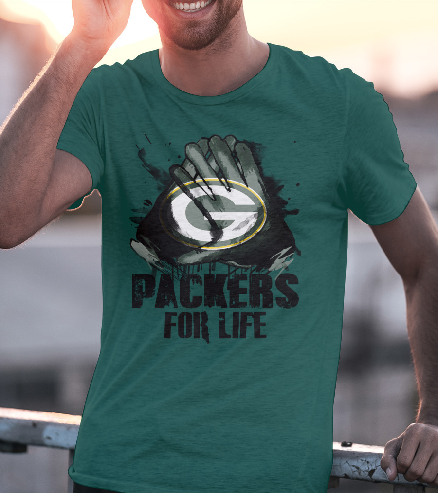 Green Bay Packers For Life T-Shirt