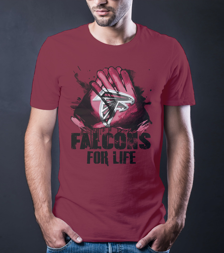 Atlanta Falcons For Life T-Shirt