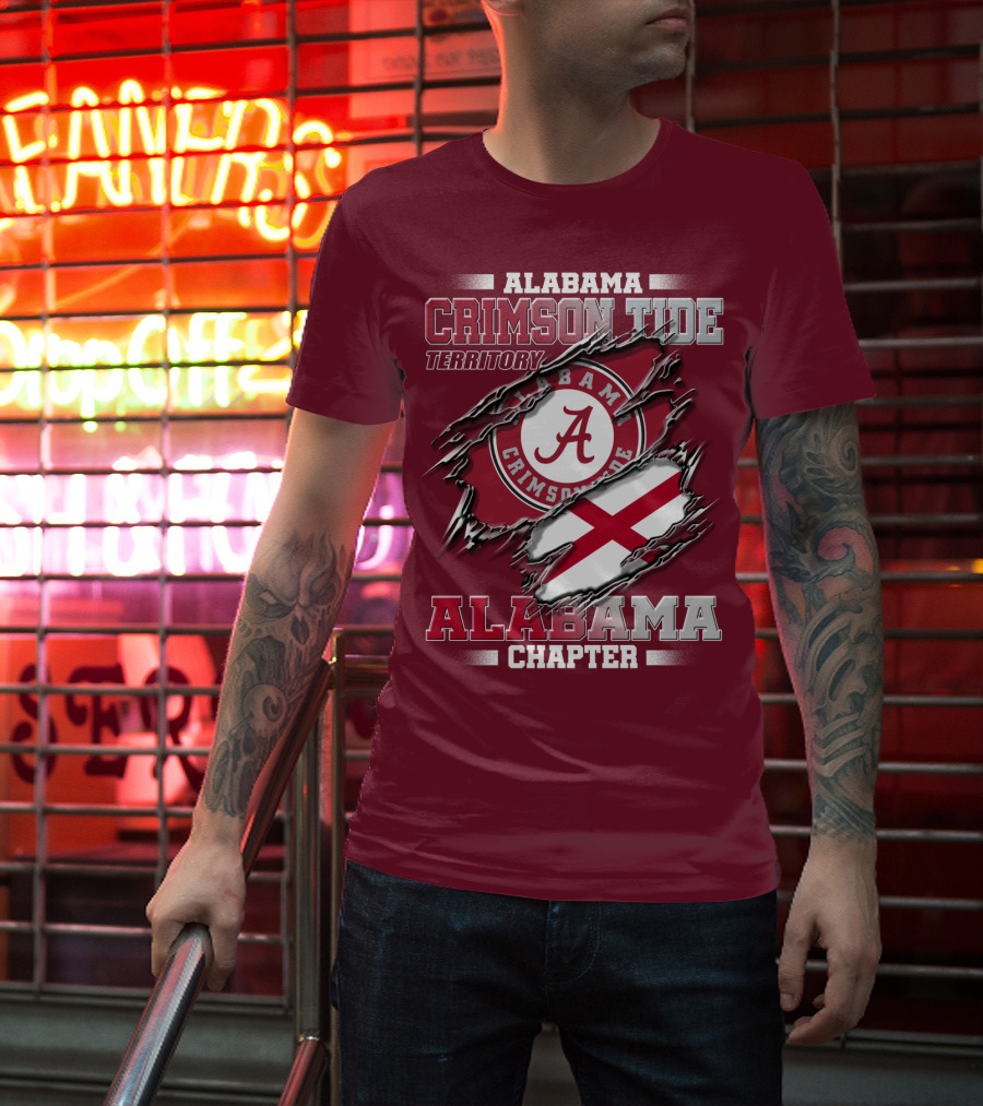 Alabama Crimson Tide Territory Alabama Chapter Crimson Tide T-Shirt