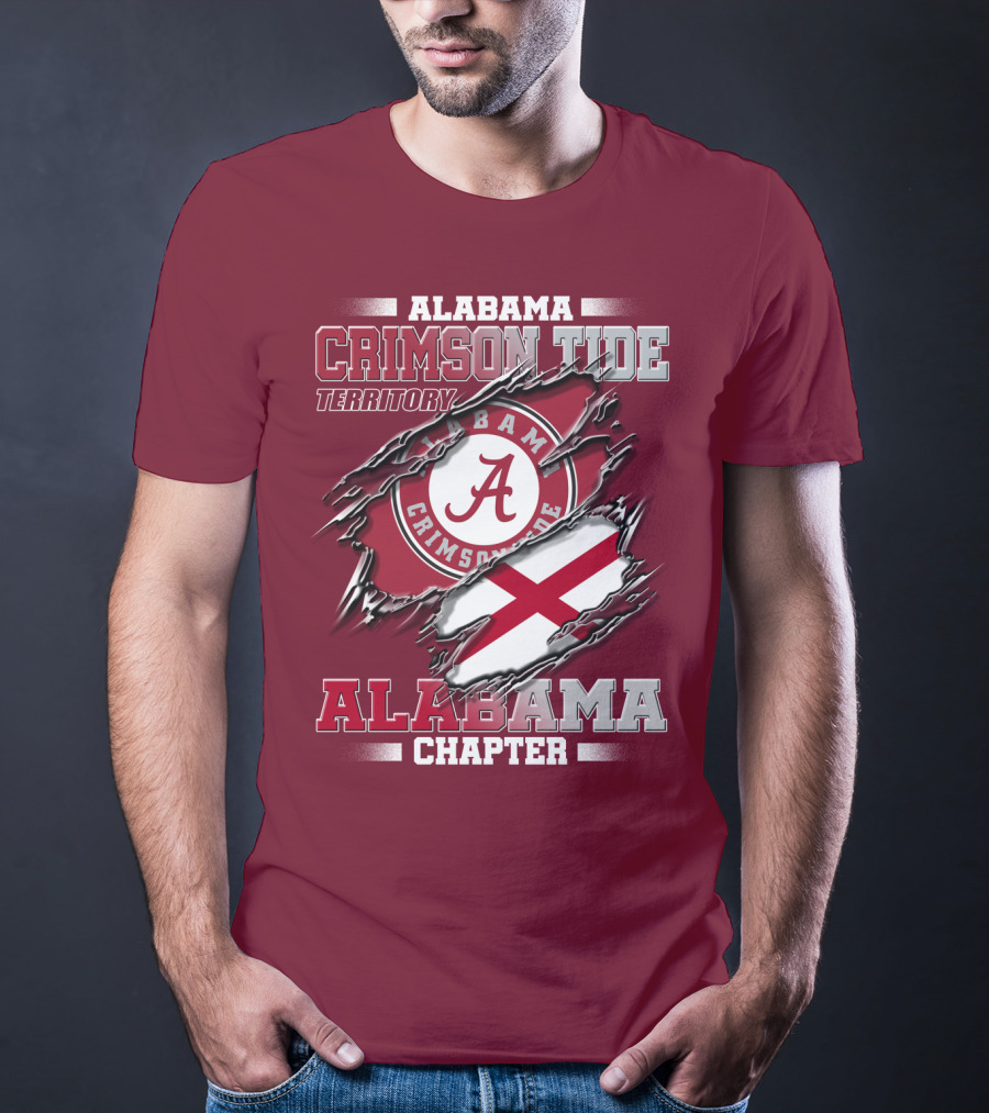 Alabama Crimson Tide Territory Alabama Chapter Crimson Tide T-Shirt
