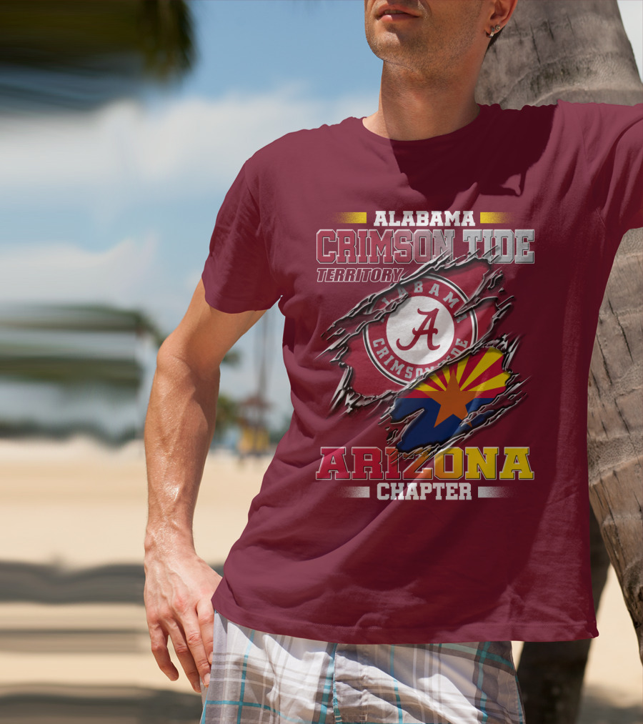 Alabama Crimson Tide Territory Arizona Chapter T-Shirt