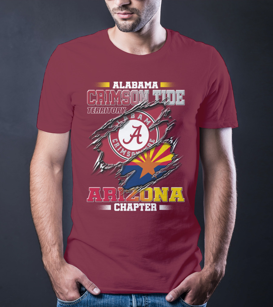 Alabama Crimson Tide Territory Arizona Chapter T-Shirt