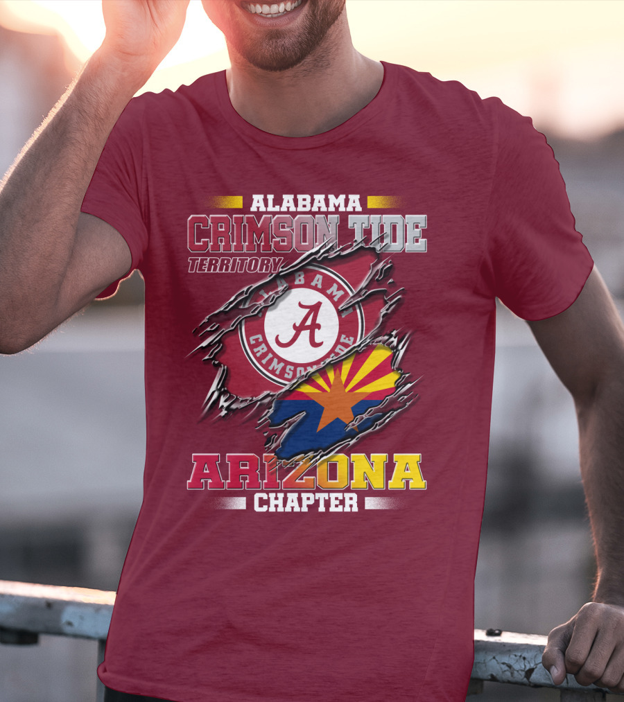 Alabama Crimson Tide Territory Arizona Chapter T-Shirt